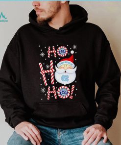 North Carolina Tar Heels Santa Claus ho ho ho shirt, hoodie, sweater, long sleeve and tank top North Carolina Tar Heels Santa Claus ho ho ho shirt