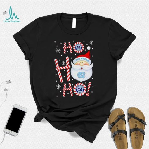 North Carolina Tar Heels Santa Claus ho ho ho shirt