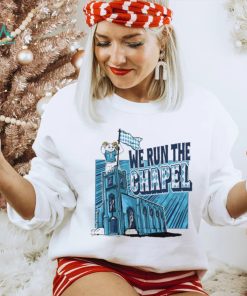 North Carolina Tar Heels football we run the chapel mascot shirt, hoodie, sweater, long sleeve and tank top North Carolina Tar Heels football we run the chapel mascot shirt