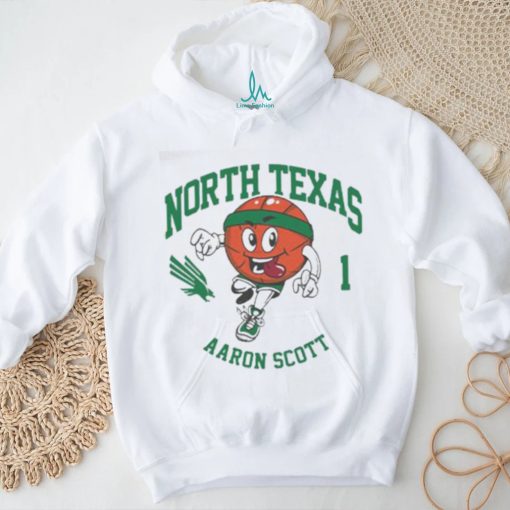 North Texas NCAA Basketball Aaron Scott Hooded Shirt