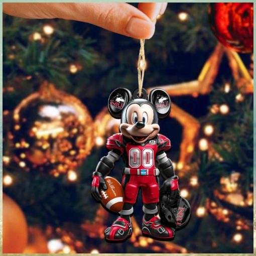 Northern Illinois Huskies Christmas Ornaments, Mickey Mouse Christmas Ornament