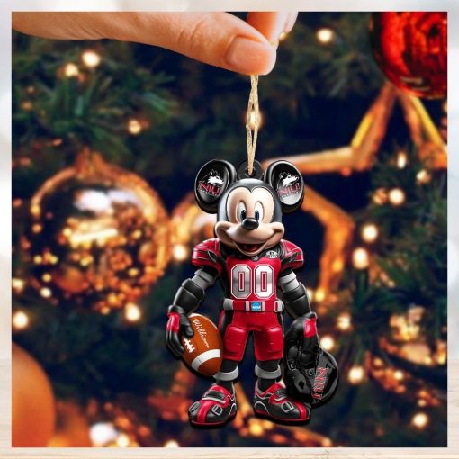 Northern Illinois Huskies Christmas Ornaments, Mickey Mouse Christmas Ornament