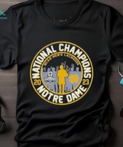 Notre Dame Fighting Irish 2023 NCAA Mens Lacrosse National Champions Bagpiper Shirt