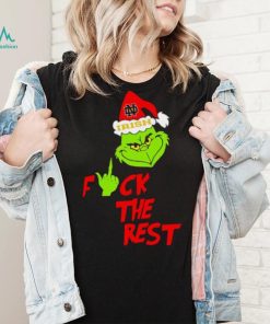 Notre Dame Fighting Irish Santa Grinch fuck the rest shirt