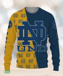 Notre Dame Fighting Irish Sports American Football Knitted Christmas Sweater Gift Holidays