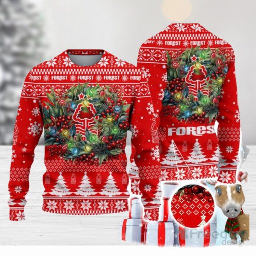 Nottingham Forest F.C Ugly Christmas Sweater Gift Ideas For Fans