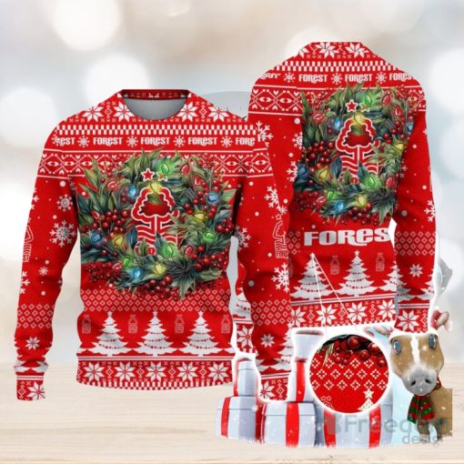 Nottingham Forest F.C Ugly Christmas Sweater Gift Ideas For Fans