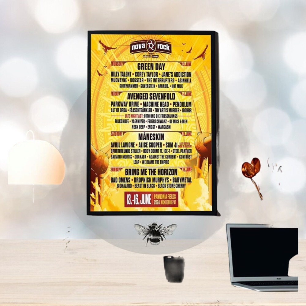 Nova Rock 13 16 June 2024 At Pannonia Fields Home Decor Poster Canvas Nova Rock 13 16 June 2024 At Pannonia Fields Home Decor Poster Canvas