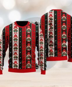 Nutcracker Boys Striped Style Ugly Christmas Sweater Funny Gift For Men And Women Family Holidays