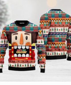 Nutcracker Lets Get Crackin Christmas Unisex Ugly Sweater Special Gift For Men Women