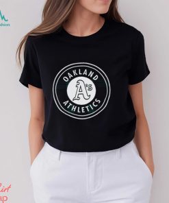 Oakland Athletics Black Watch Tartan Navy T Shirt