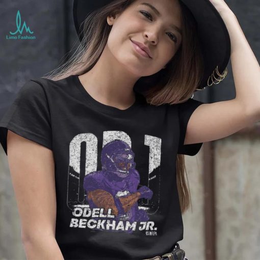 Odell Beckham Jr. Baltimore Player Name WHT Shirt