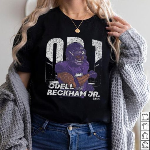 Odell Beckham Jr. Baltimore Player Name WHT Shirt