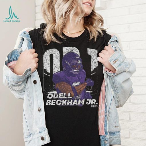 Odell Beckham Jr. Baltimore Player Name WHT Shirt