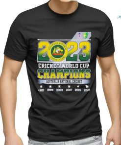 Official 2023 Australia National Cricket Team Champions T Shirt
