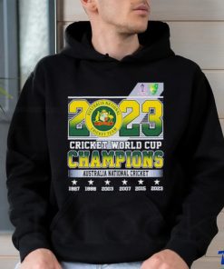Official 2023 Australia National Cricket Team Champions T Shirt