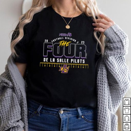 Official 2023 MHSAA Football D2 The Four De La Salle Pilots Shirt