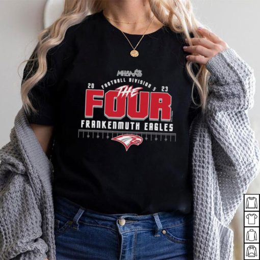 Official 2023 MHSAA Football D5 The Four Frankenmuth Eagles Shirt