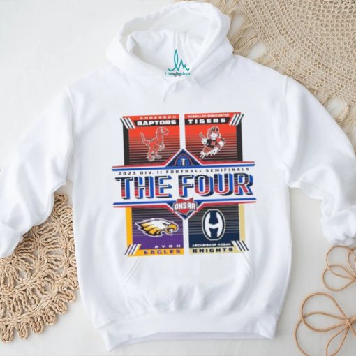 Official 2023 OHSAA Football Division II State Semifinals The Four Shirt