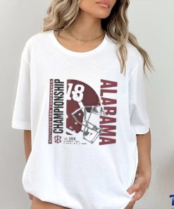 Official Alabama Vs Uga 2023 Sec Championship Bound Helmets Shirt