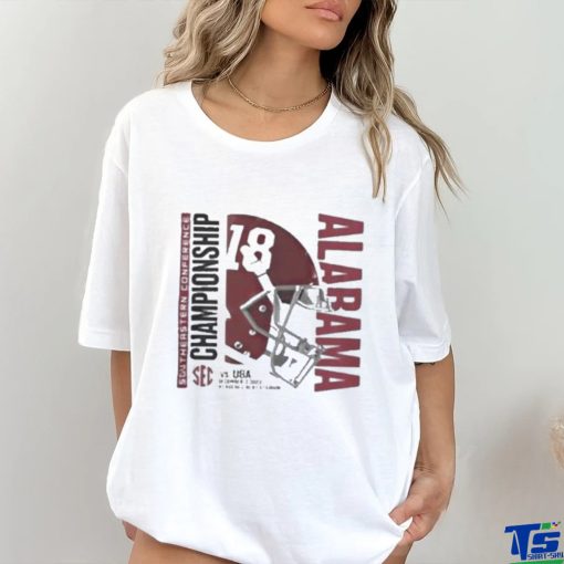 Official Alabama Vs Uga 2023 Sec Championship Bound Helmets Shirt