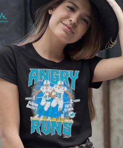 Official Angry Runs Dolphins Mostert And Brooks 2023 NFL Season Shirt