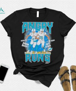 Official Angry Runs Dolphins Mostert And Brooks 2023 NFL Season Shirt