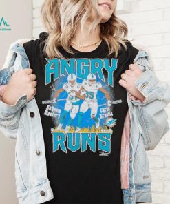 Official Angry Runs Dolphins Mostert And Brooks 2023 NFL Season Shirt