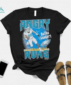 Official Angry Runs Eagles Dallas Goedert 2023 NFL Season Shirt