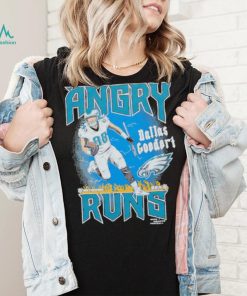 Official Angry Runs Eagles Dallas Goedert 2023 NFL Season Shirt