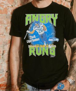 Official Angry Runs Seahawks Zach Charbonnet 2023 NFL Season Shirt