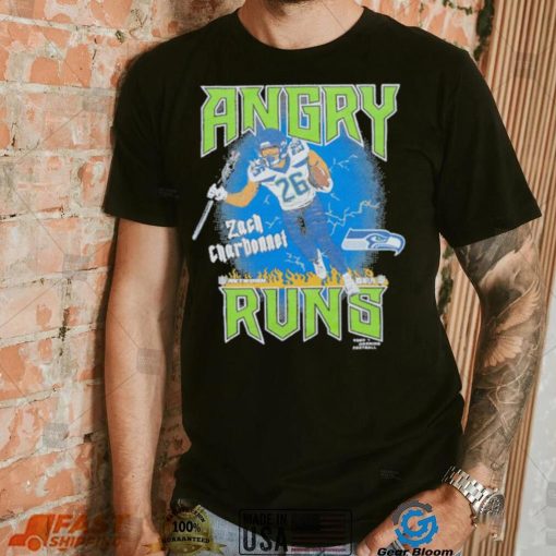 Official Angry Runs Seahawks Zach Charbonnet 2023 NFL Season Shirt