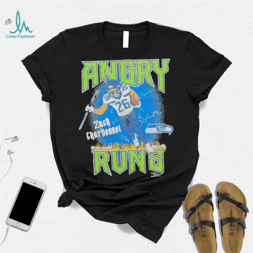 Official Angry Runs Seahawks Zach Charbonnet 2023 NFL Season Shirt