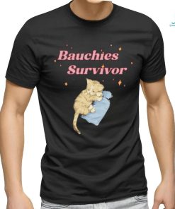 Official Bauchies Survivor Cat T Shirt