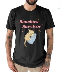 Official Bauchies Survivor Cat T Shirt