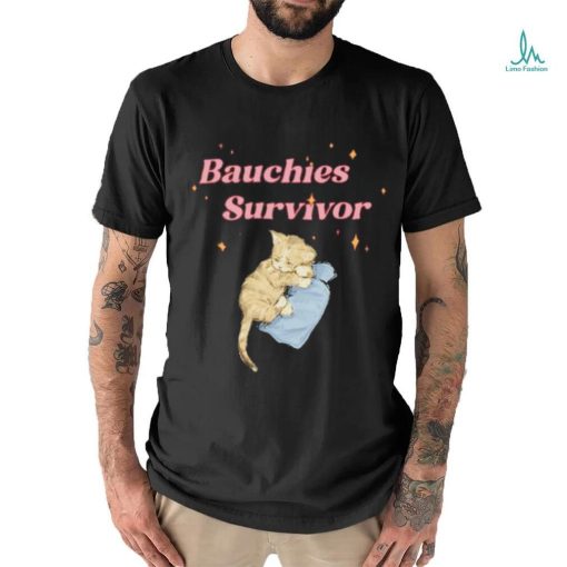 Official Bauchies Survivor Cat T Shirt