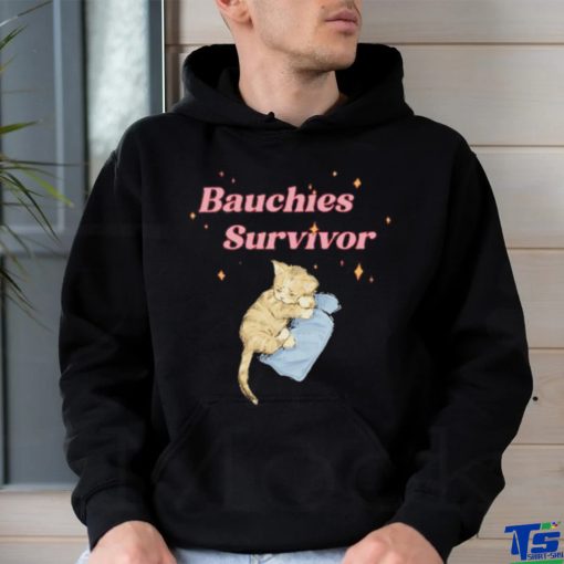 Official Bauchies Survivor Cat T Shirt
