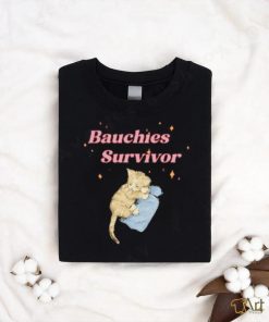 Official Bauchies Survivor Cat T Shirt