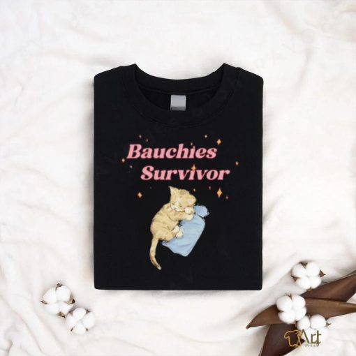 Official Bauchies Survivor Cat T Shirt
