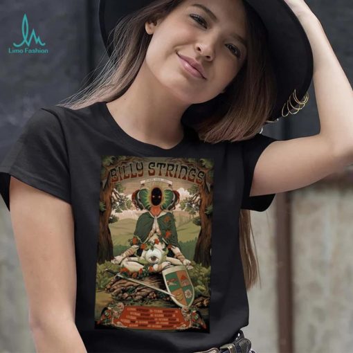 Official Billy Strings Show Fall Europe Tour 2023 Poster shirt