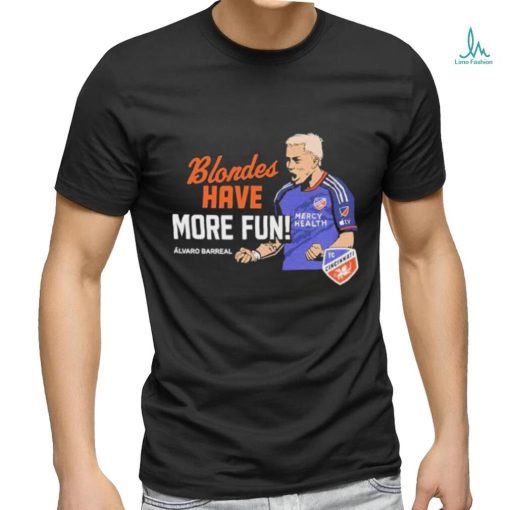 Official Blondes Have More Fun Alvaro Barreal T Shirt