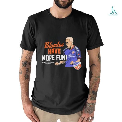 Official Blondes Have More Fun Alvaro Barreal T Shirt