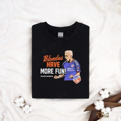 Official Blondes Have More Fun Alvaro Barreal T Shirt
