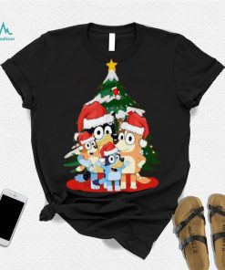 Official Bluey Family Funny Christmas 2023 Unisex T Shirt
