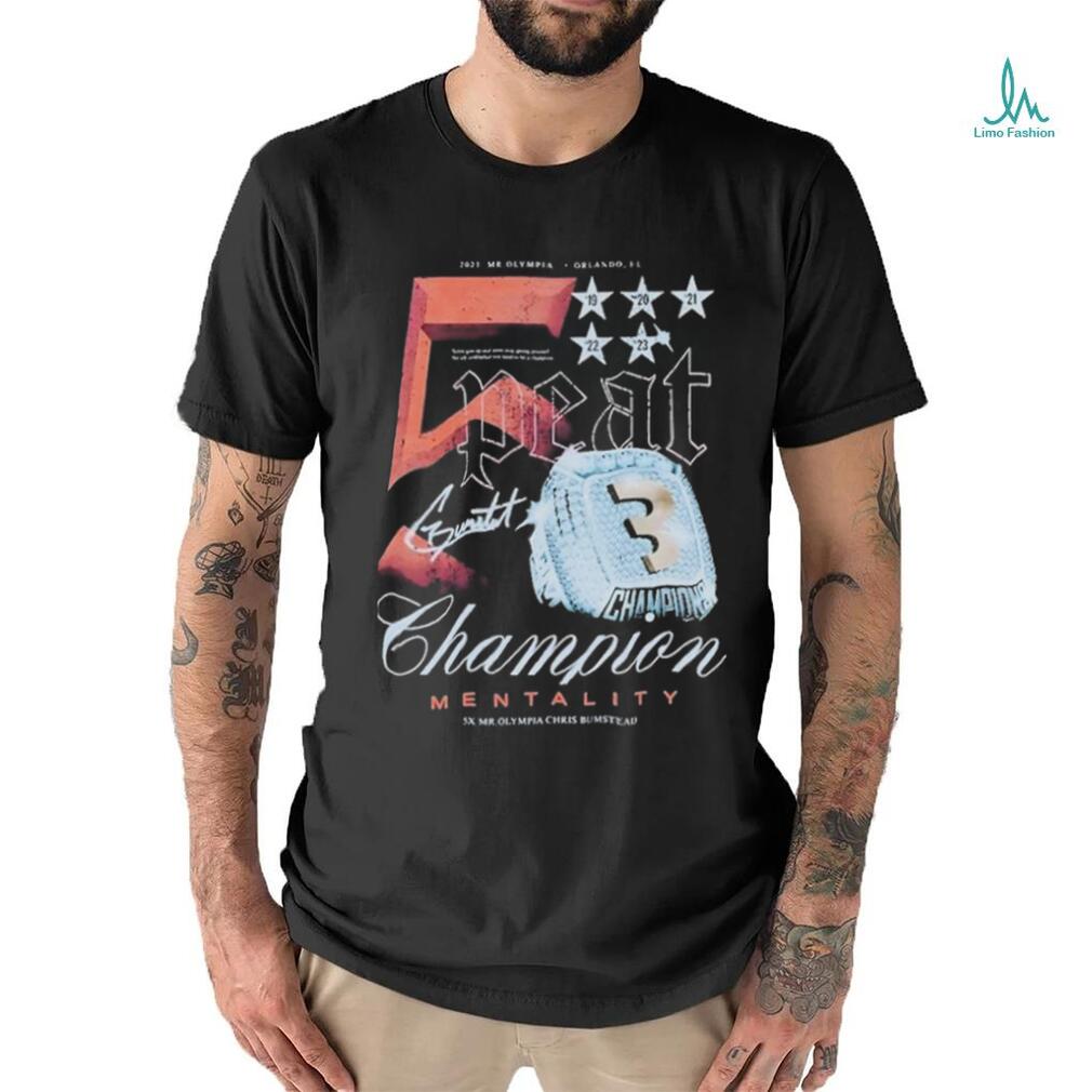 Official Cbum 5 Peat Champion Mentality Shirt Official Cbum 5 Peat Champion Mentality Shirt