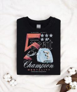Official Cbum 5 Peat Champion Mentality Shirt