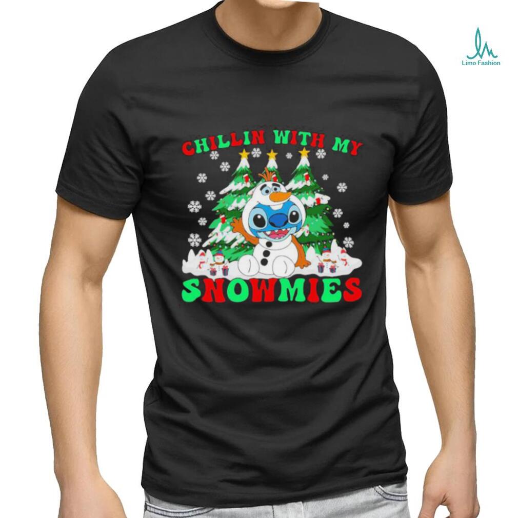 Official Chillin With My Snowman Stitch Christmas Unisex Shirt Official Chillin With My Snowman Stitch Christmas Unisex Shirt