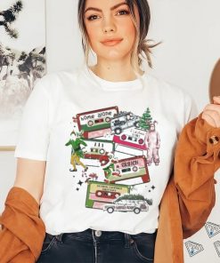 Official Christmas Movie Characters Cassette Type shirt