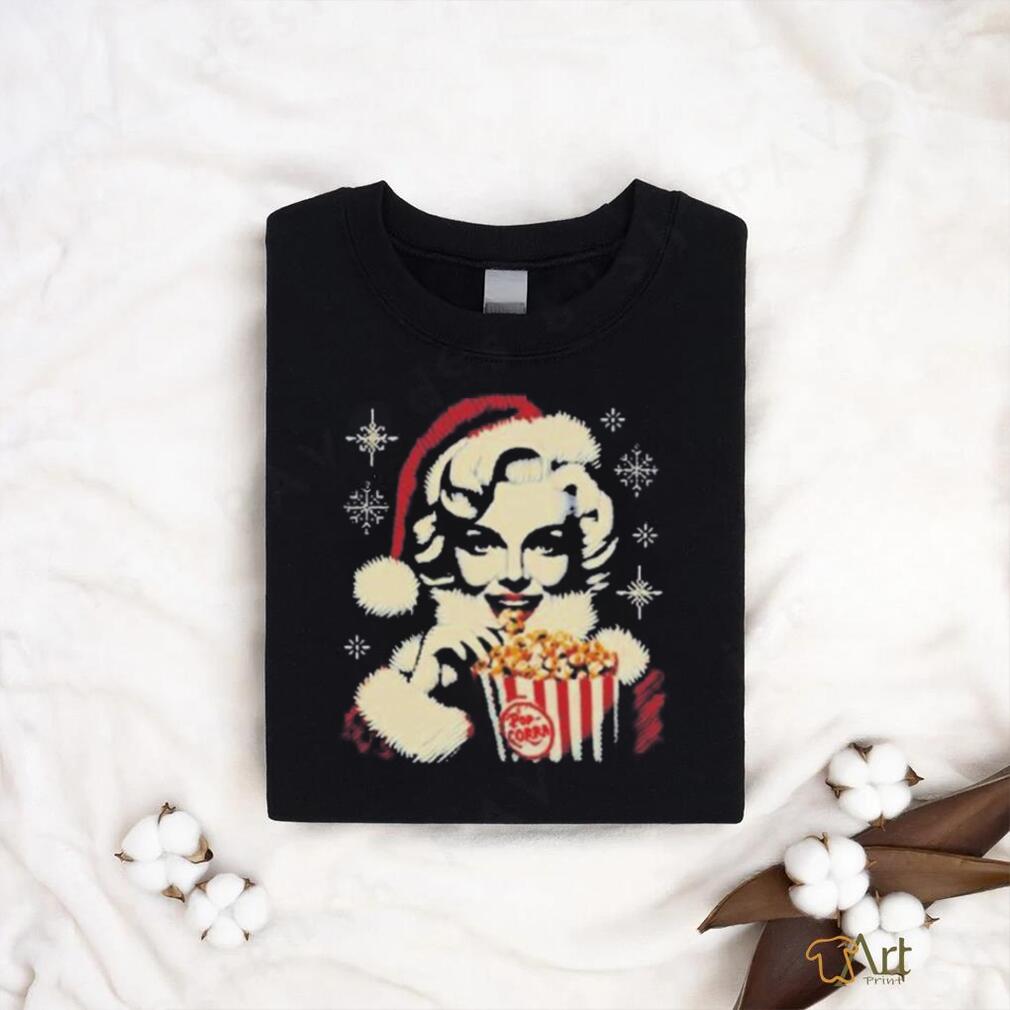 Official Christmas Santa Popstar Marilyn Monroe Shirt Official Christmas Santa Popstar Marilyn Monroe Shirt