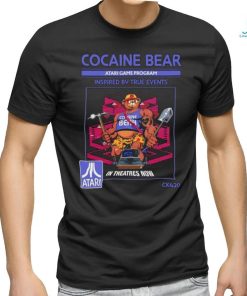 Official Cocaine Bear atari game Program Inspired by true Events Shirt